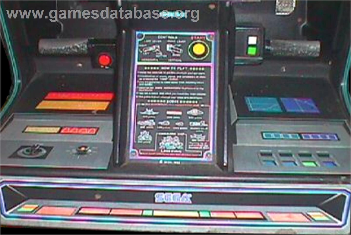 Subroc-3D - Arcade - Artwork - Control Panel