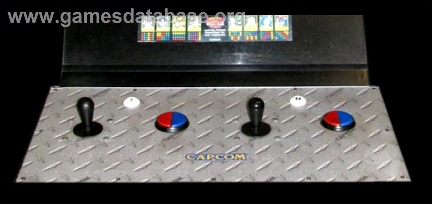 Super Puzzle Fighter II Turbo - Arcade - Artwork - Control Panel