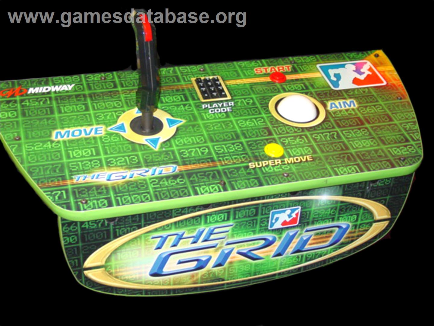 The Grid - Arcade - Artwork - Control Panel