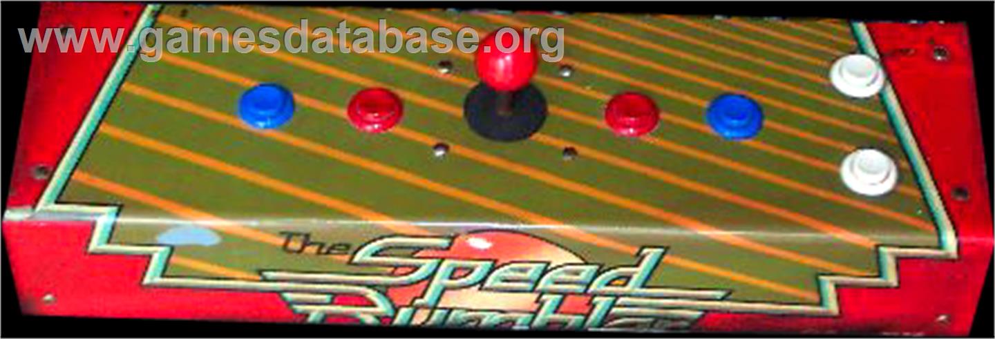 The Speed Rumbler - Arcade - Artwork - Control Panel