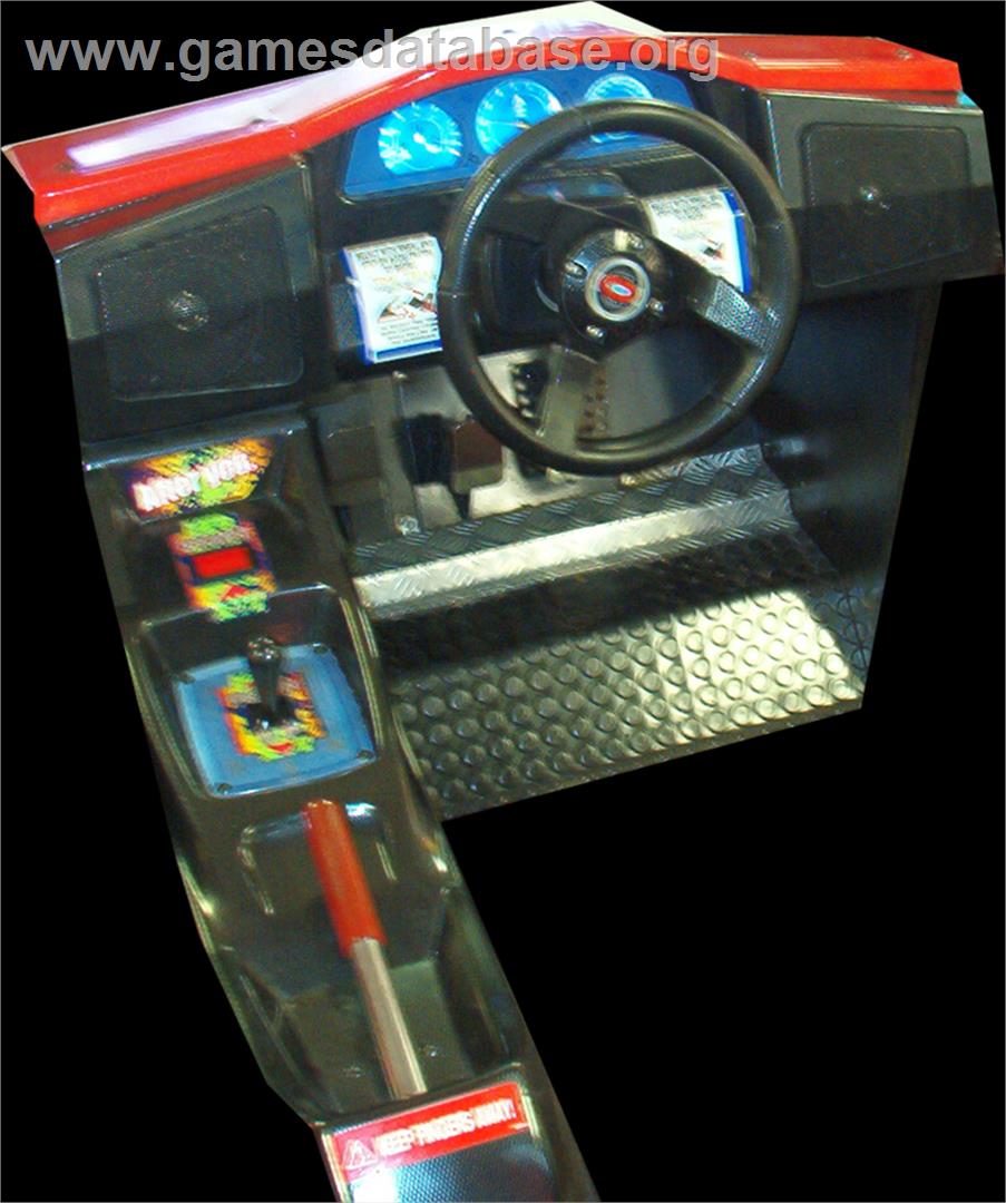 Thrill Drive - Arcade - Artwork - Control Panel