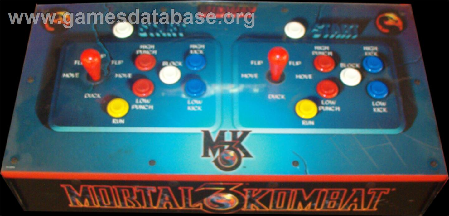 Ultimate Mortal Kombat 3 - Arcade - Artwork - Control Panel
