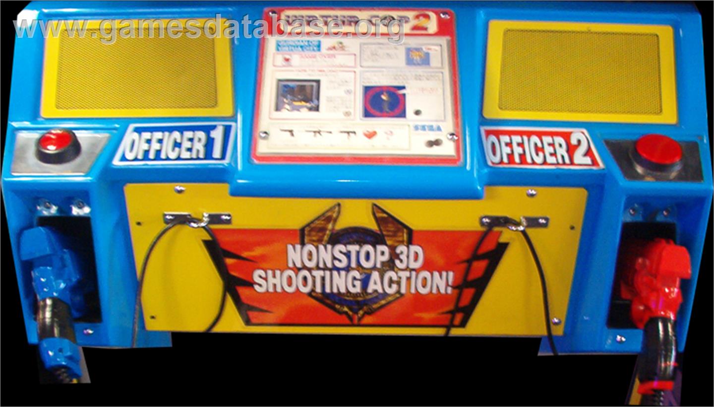 Virtua Cop 2 - Arcade - Artwork - Control Panel