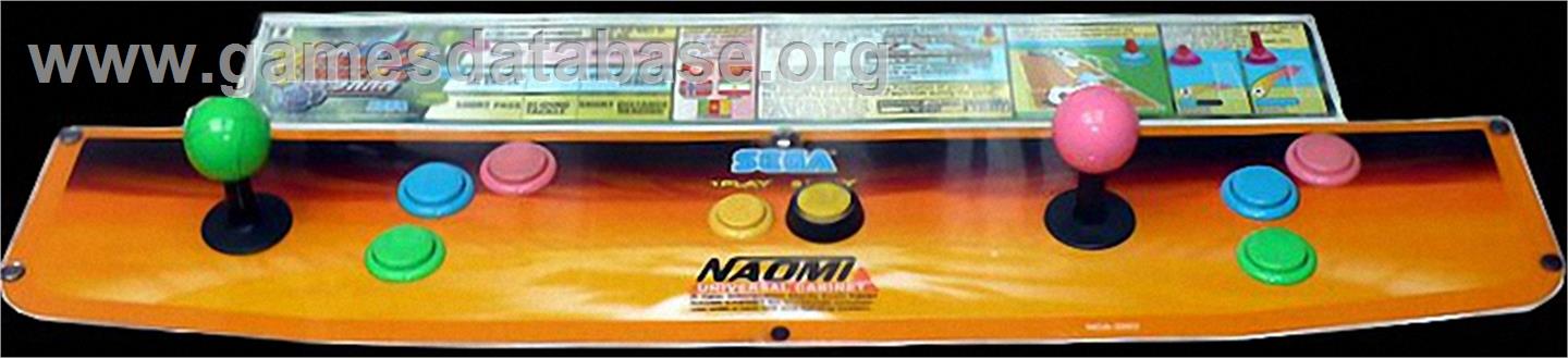 Virtua Striker 2 Ver. 2000 - Arcade - Artwork - Control Panel