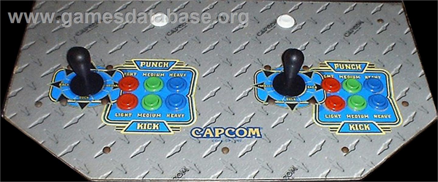 X-Men Vs. Street Fighter - Arcade - Artwork - Control Panel