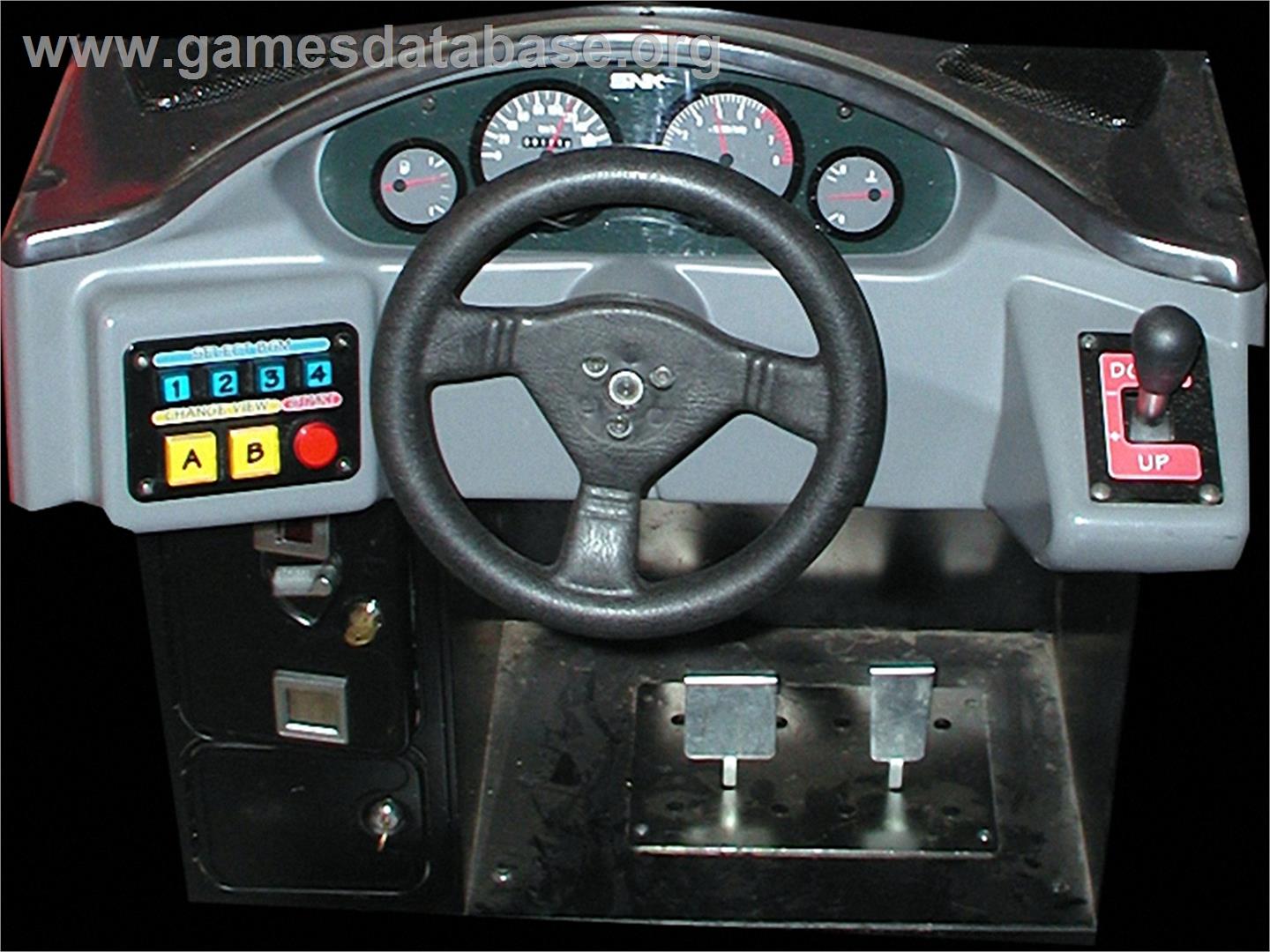 Xtreme Rally / Off Beat Racer! - Arcade - Artwork - Control Panel