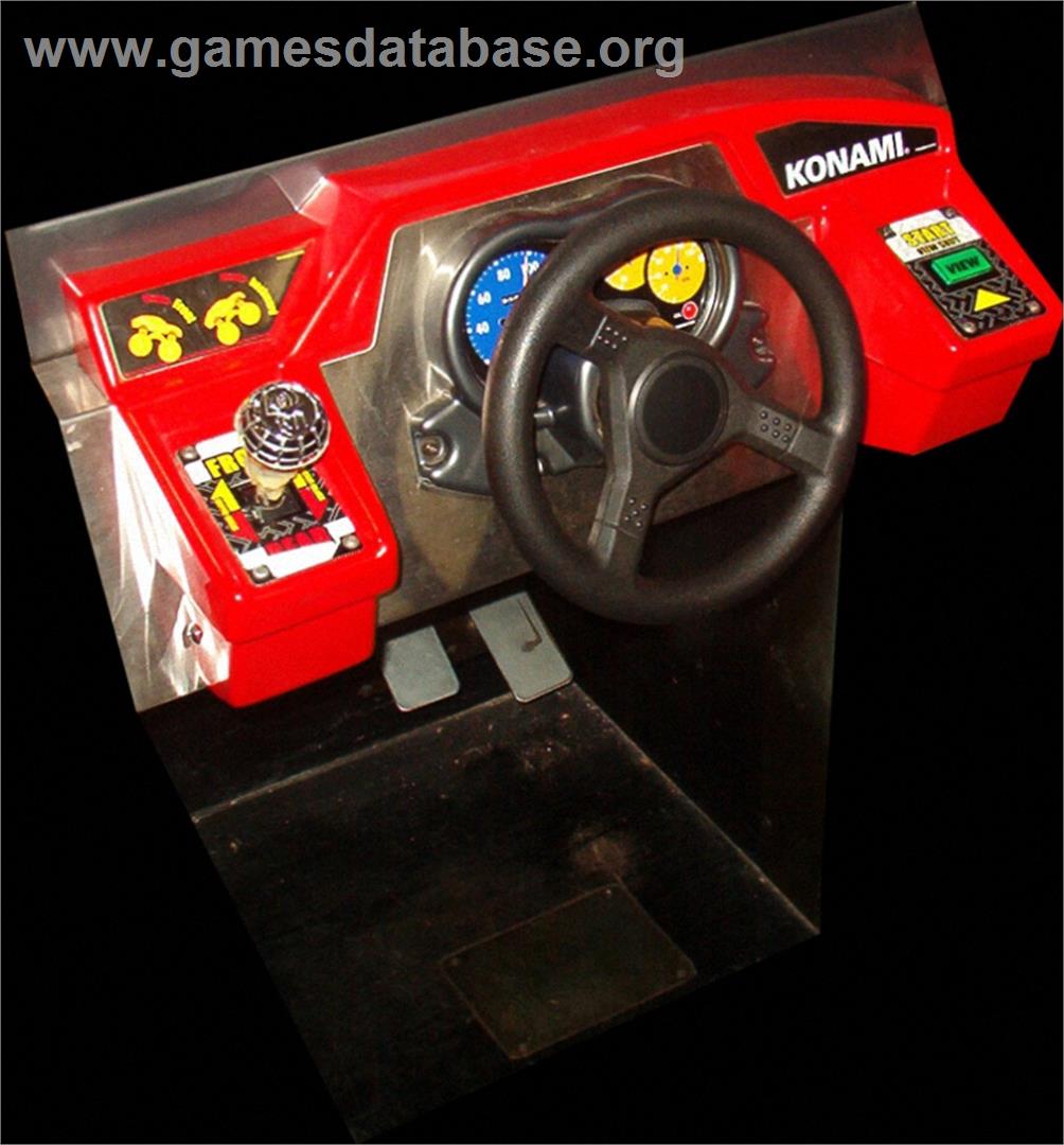 Xtrial Racing - Arcade - Artwork - Control Panel