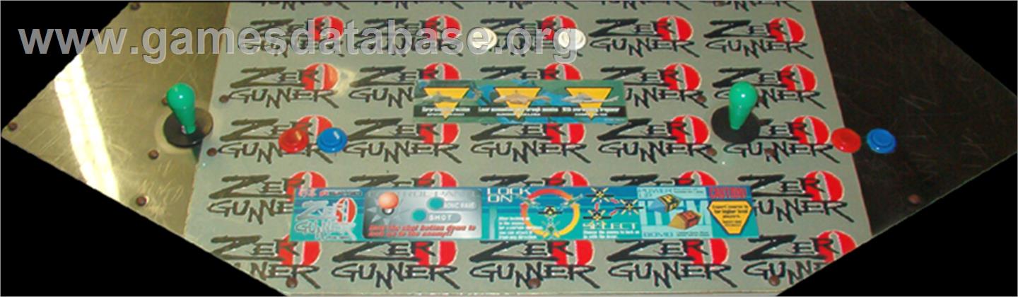 Zero Gunner - Arcade - Artwork - Control Panel