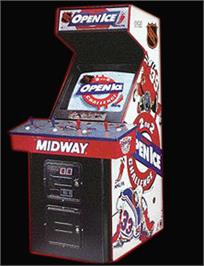 Arcade Cabinet for 2 On 2 Open Ice Challenge.