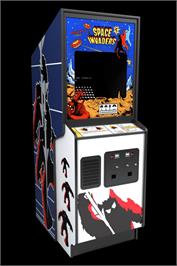 Arcade Cabinet for Alien Invasion.