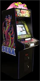 Arcade Cabinet for Alien Syndrome.