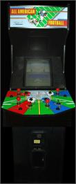 Arcade Cabinet for All American Football.
