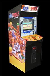 Arcade Cabinet for Arch Rivals.