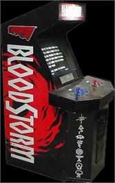 Arcade Cabinet for Blood Storm.