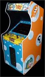 Arcade Cabinet for Bubble Bobble.