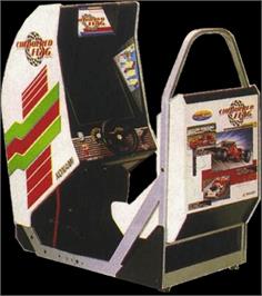 Arcade Cabinet for Chequered Flag.