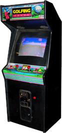 Arcade Cabinet for Golfing Greats.