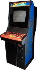Arcade Cabinet for Indiana Jones and the Temple of Doom.