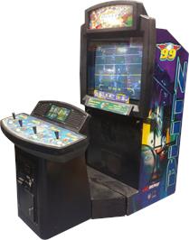 Arcade Cabinet for NFL Blitz 2000 Gold Edition.