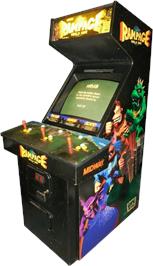 Arcade Cabinet for Rampage: World Tour.