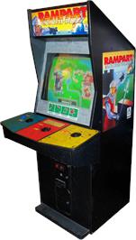 Arcade Cabinet for Rampart.