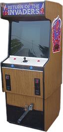 Arcade Cabinet for Return of the Invaders.