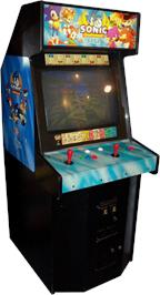 Arcade Cabinet for Sonic The Fighters.