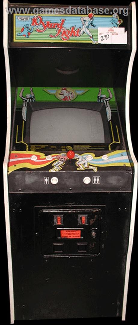 10-Yard Fight '85 - Arcade - Artwork - Cabinet