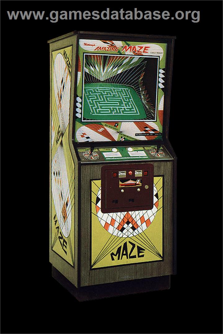 Amazing Maze - Arcade - Artwork - Cabinet