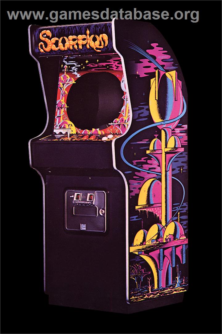 Aracnis - Arcade - Artwork - Cabinet