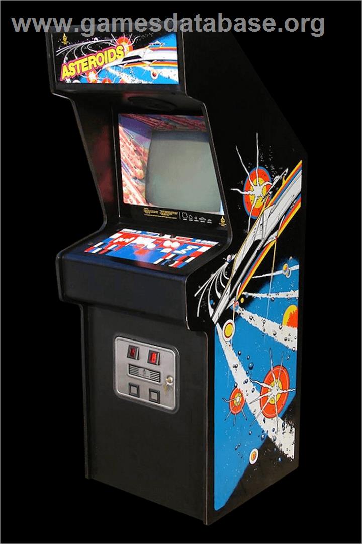 Asteroids - Arcade - Artwork - Cabinet