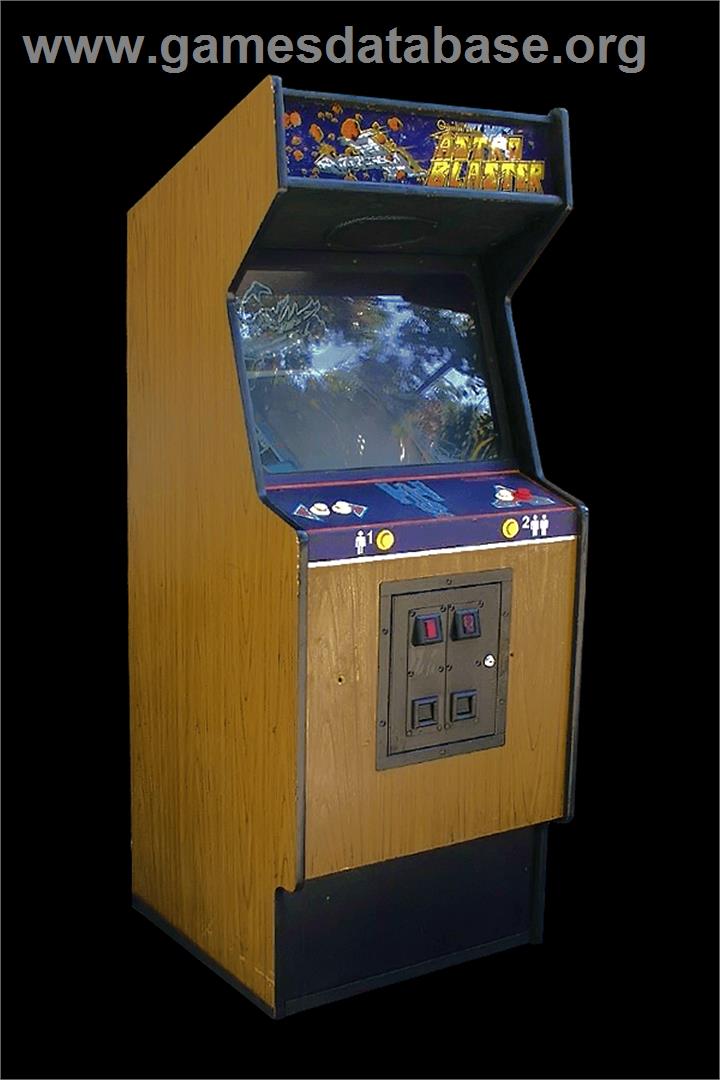 Astro Blaster - Arcade - Artwork - Cabinet