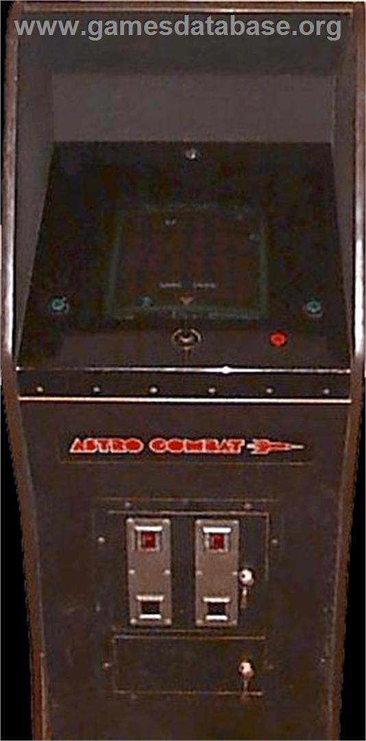 Astro Combat - Arcade - Artwork - Cabinet