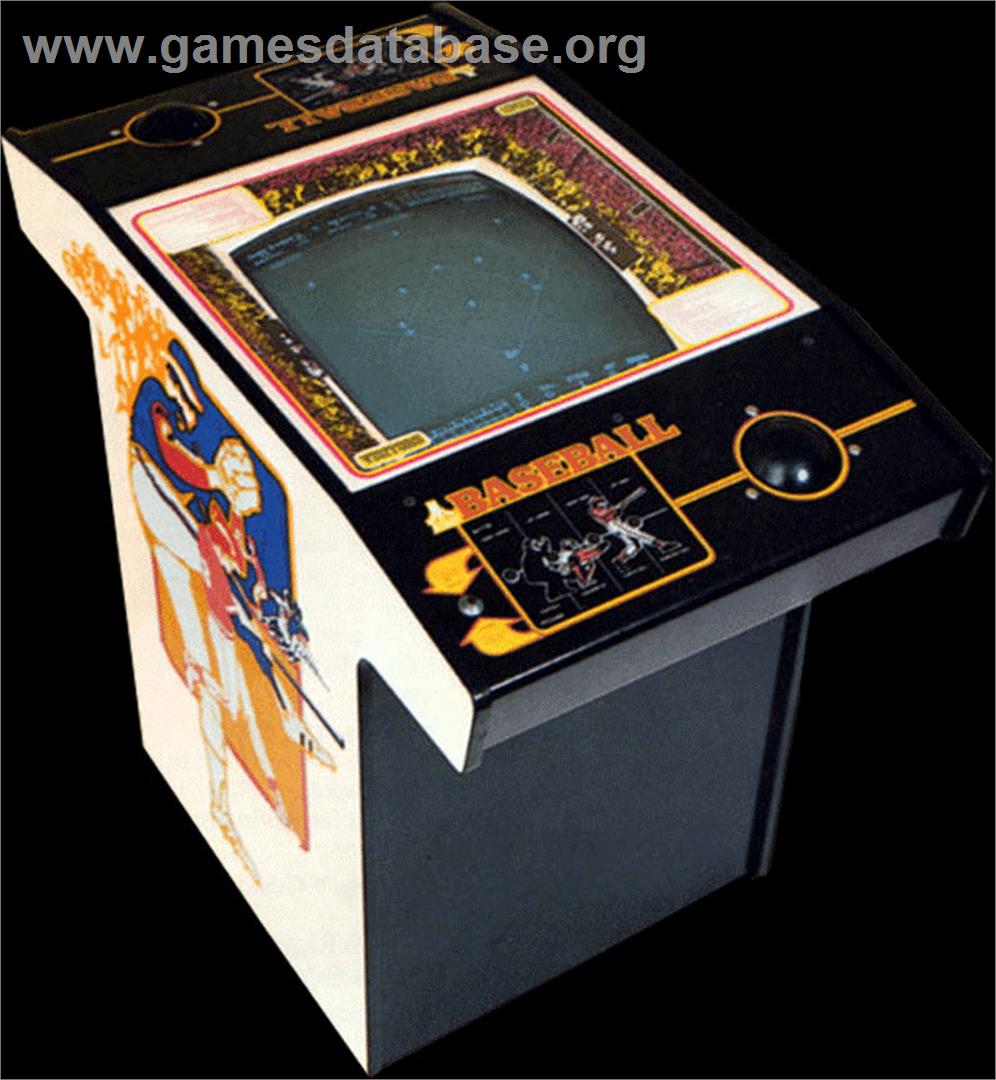 Atari Baseball - Arcade - Artwork - Cabinet