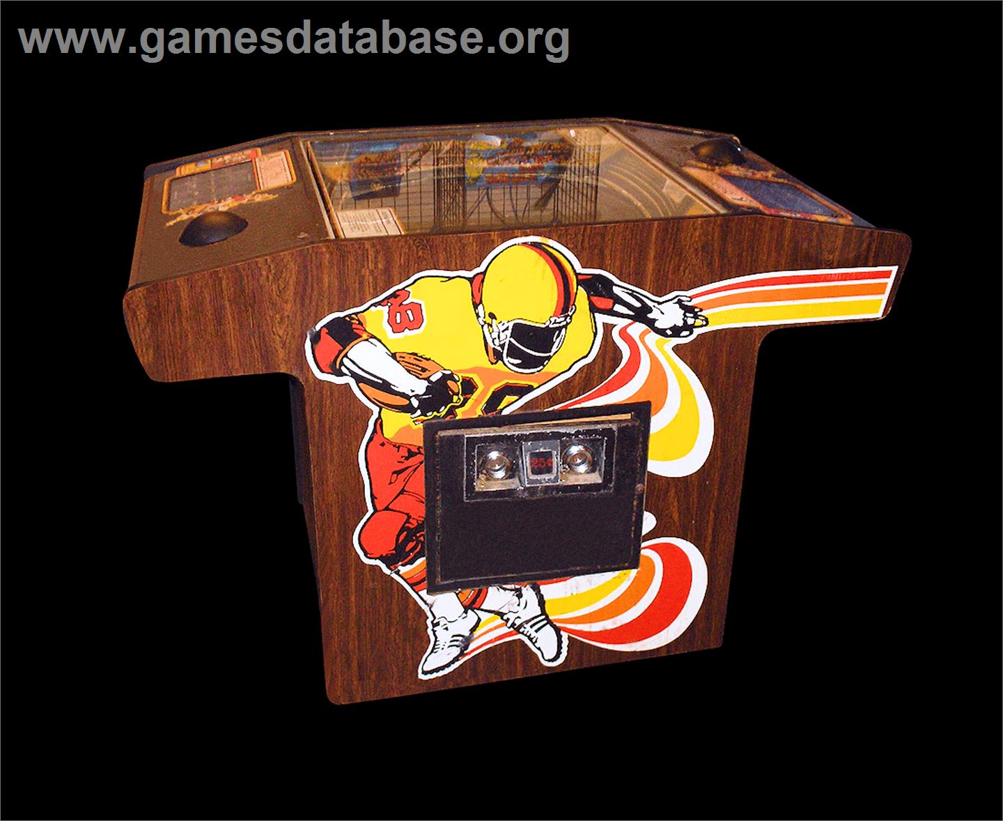 Atari Football - Arcade - Artwork - Cabinet