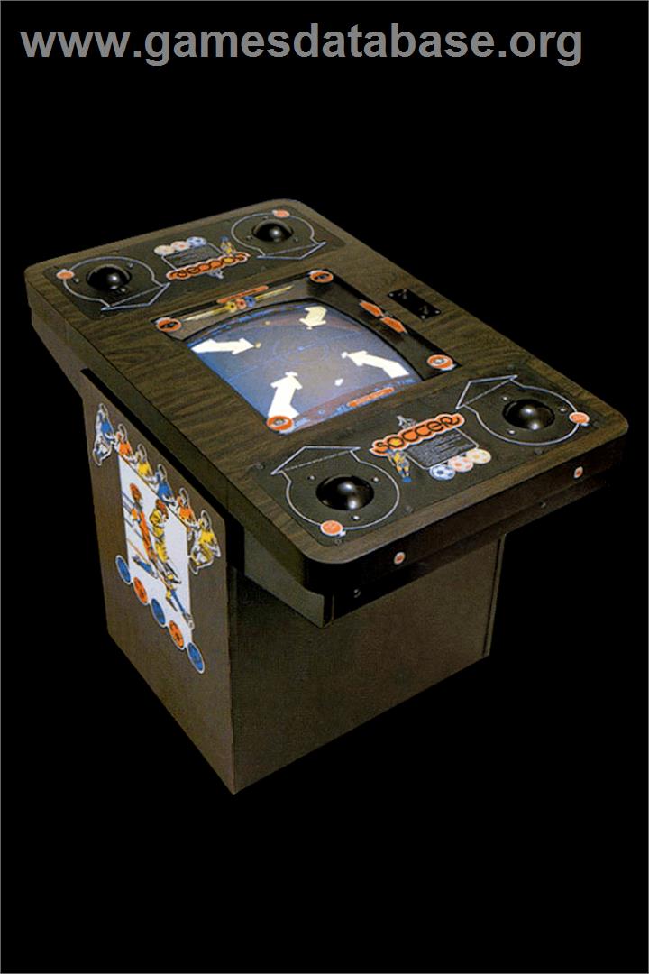 Atari Soccer - Arcade - Artwork - Cabinet