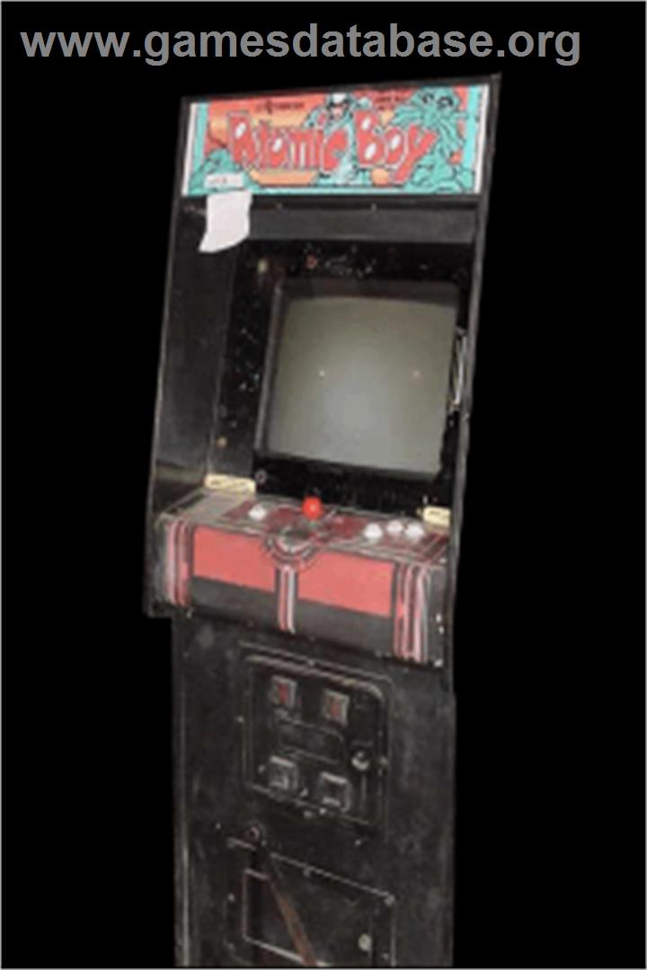 Atomic Boy - Arcade - Artwork - Cabinet