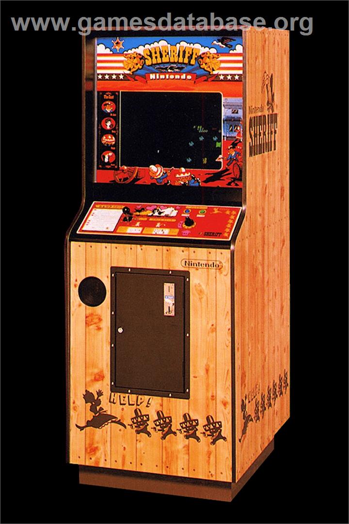 Bandido - Arcade - Artwork - Cabinet