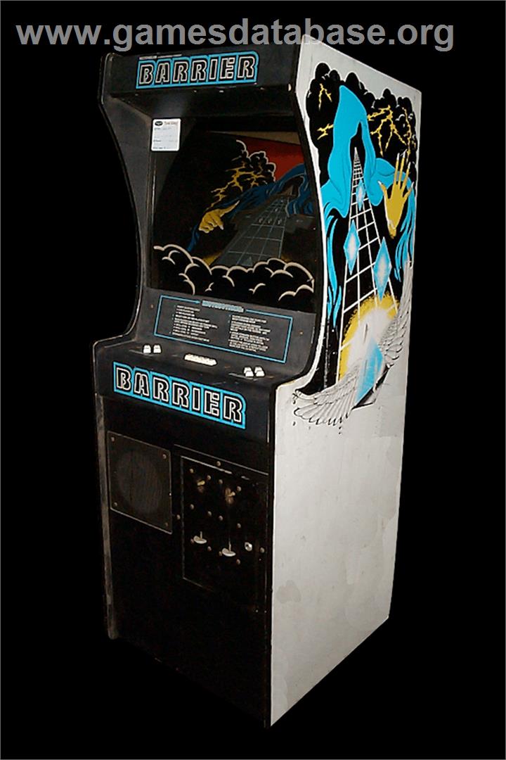 Barrier - Arcade - Artwork - Cabinet