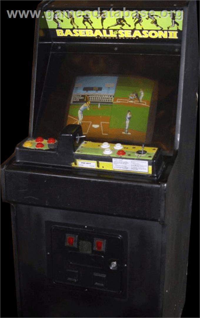Baseball: The Season II - Arcade - Artwork - Cabinet