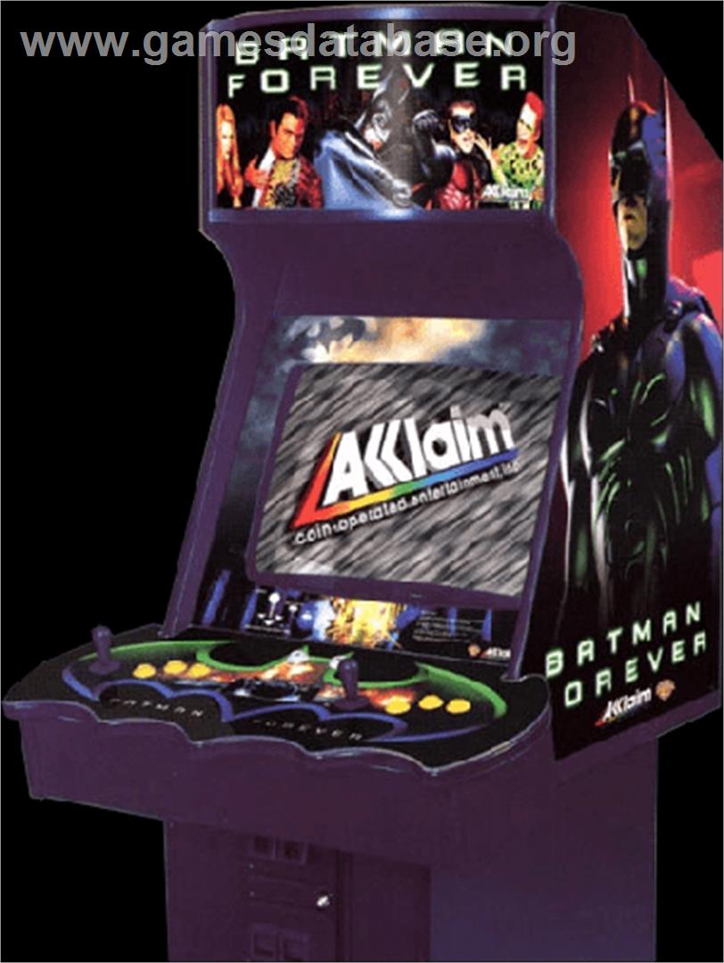 Batman Forever - Arcade - Artwork - Cabinet