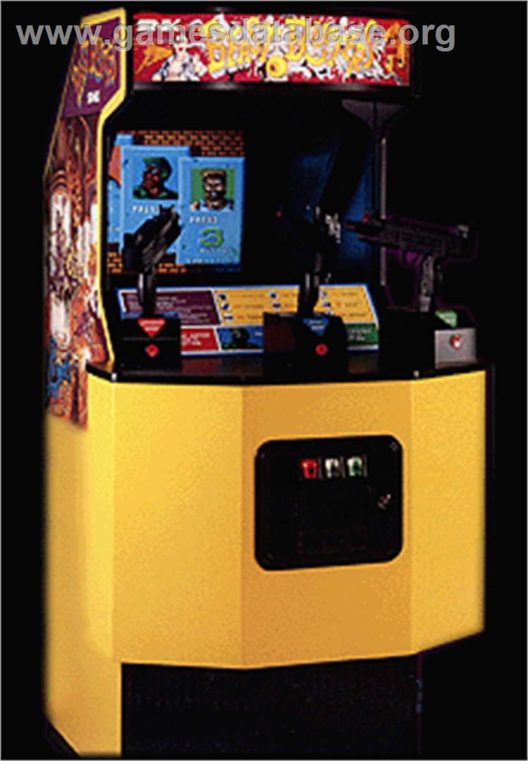 Beast Busters - Arcade - Artwork - Cabinet