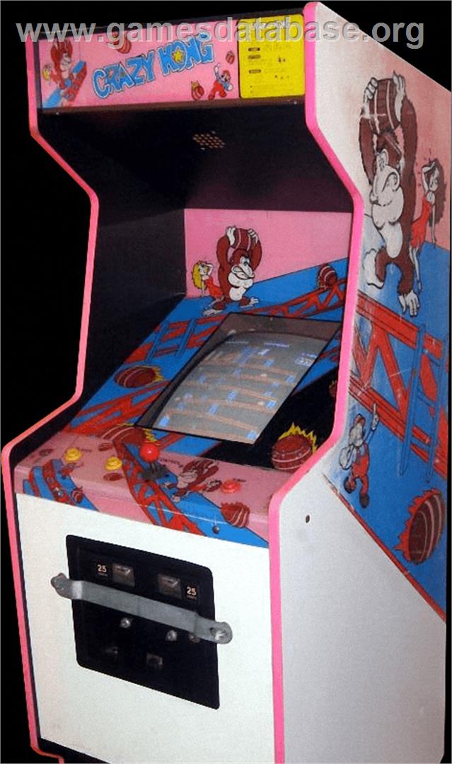 Big Kong - Arcade - Artwork - Cabinet
