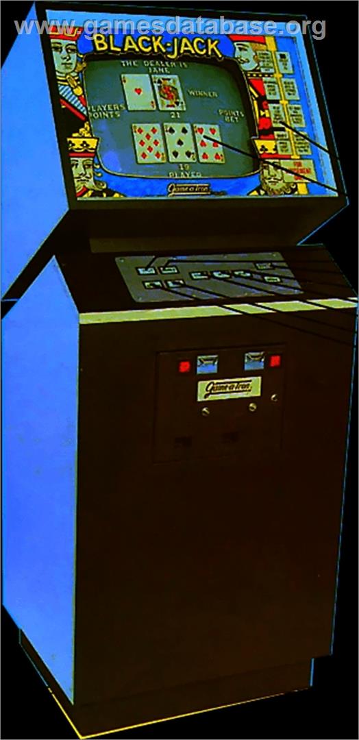 Black Jack - Arcade - Artwork - Cabinet