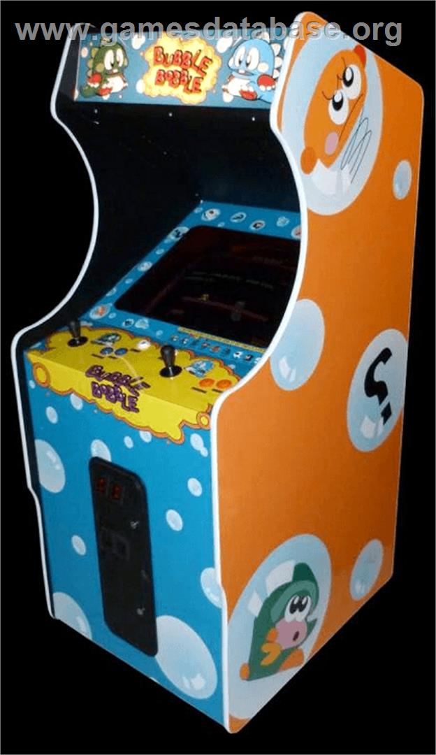 Bobble Bobble - Arcade - Artwork - Cabinet