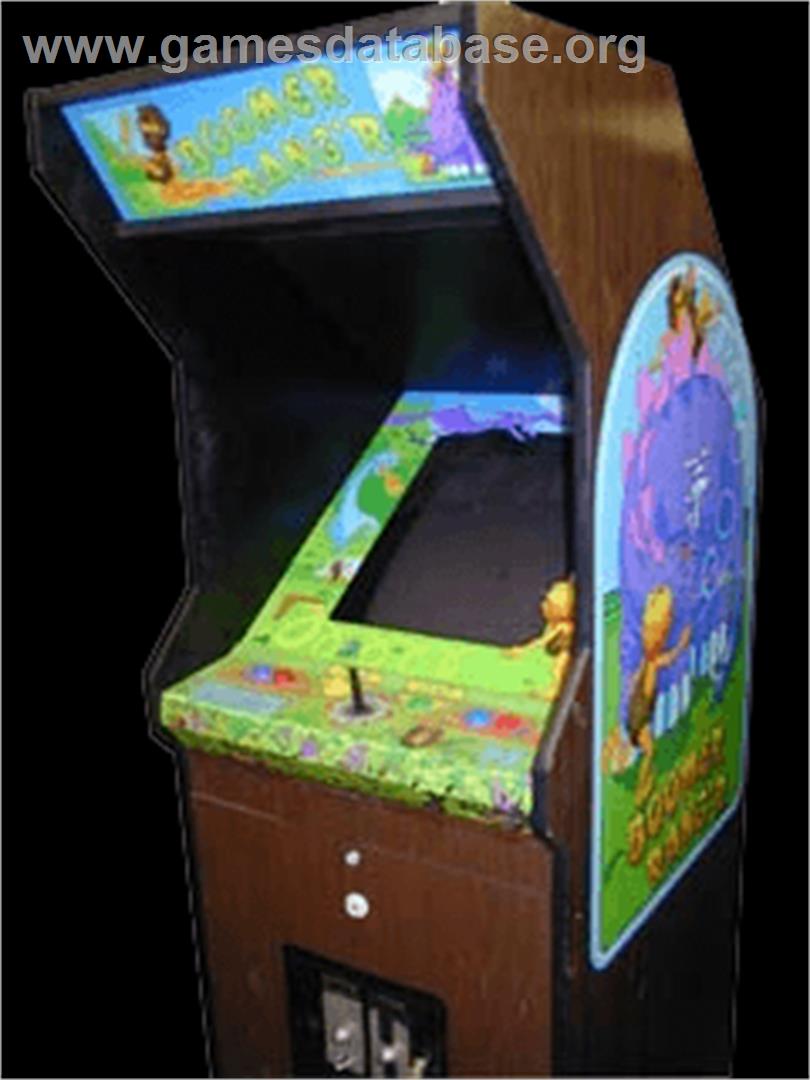 Boomer Rang'r / Genesis - Arcade - Artwork - Cabinet