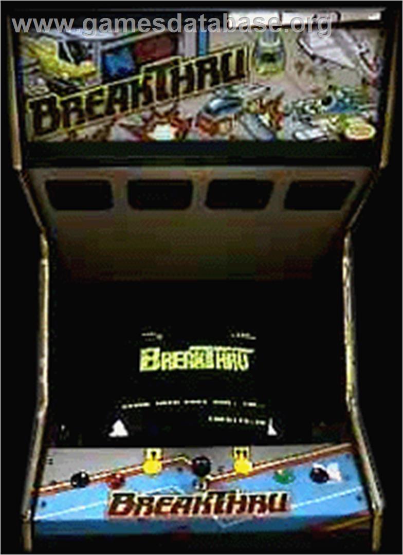 Break Thru - Arcade - Artwork - Cabinet