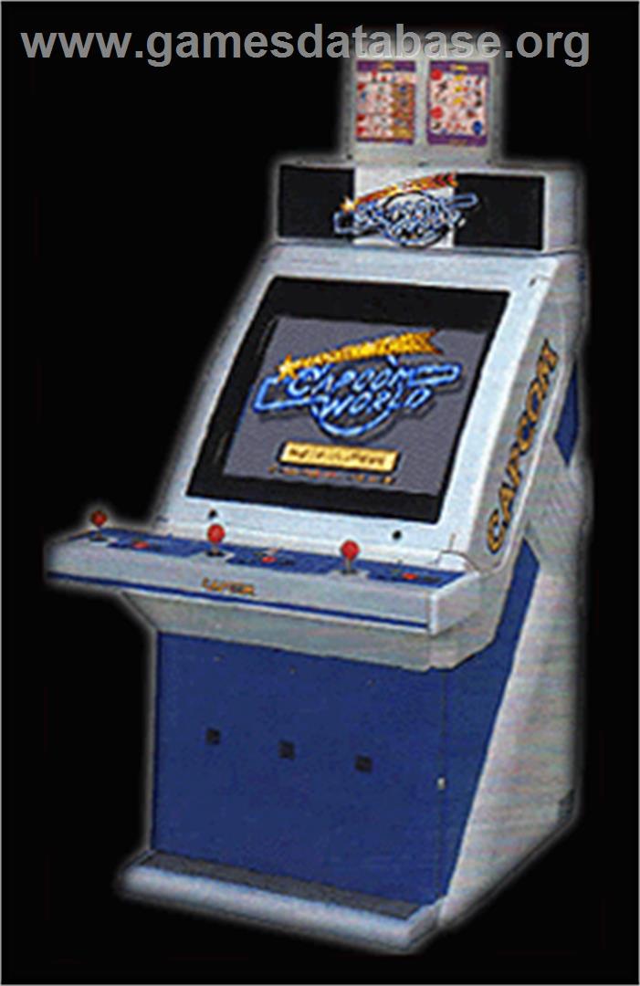 Capcom World - Arcade - Artwork - Cabinet