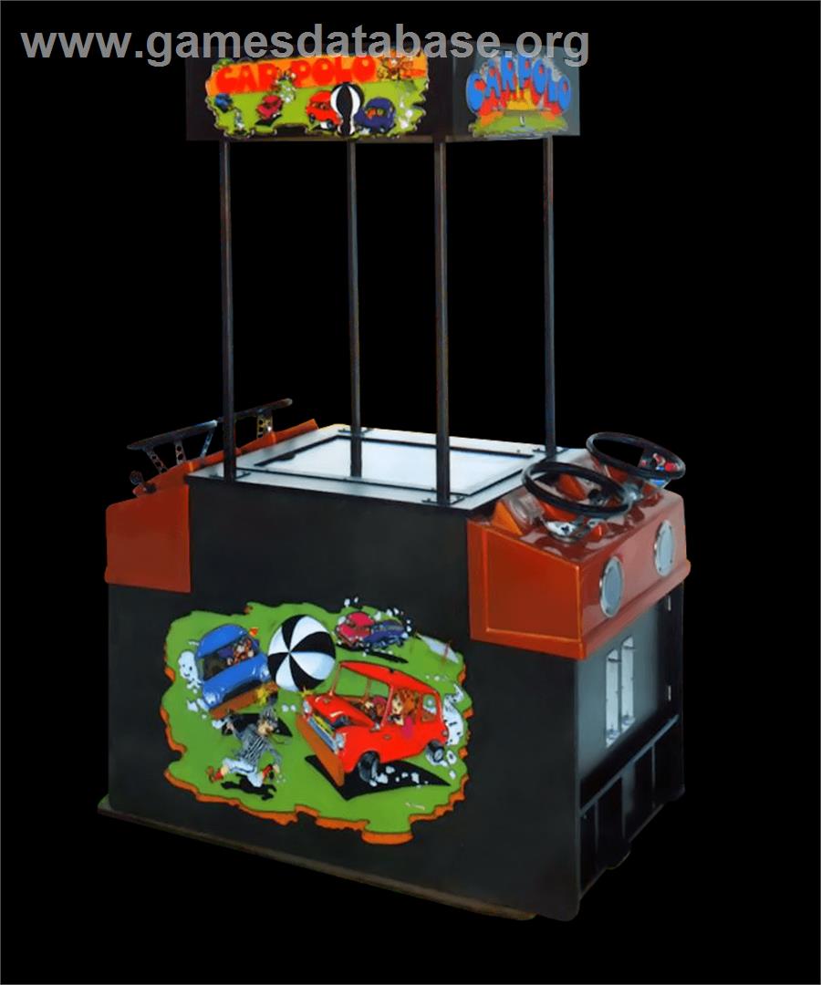 Car Polo - Arcade - Artwork - Cabinet