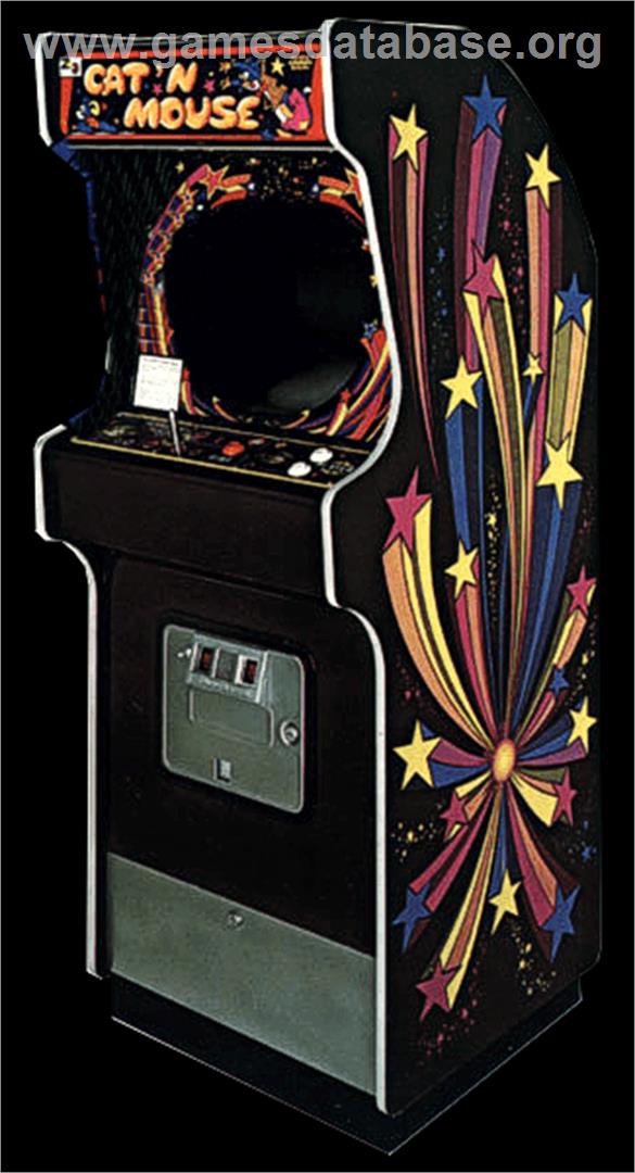 Cat and Mouse - Arcade - Artwork - Cabinet